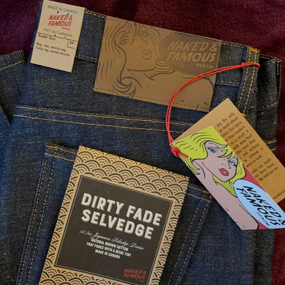 Naked & Famous "Super Guy" Selvedge Jeans